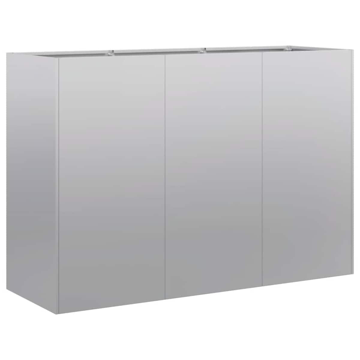 vidaXL Doniczka 120x40x80 cm Stal ocynkowana