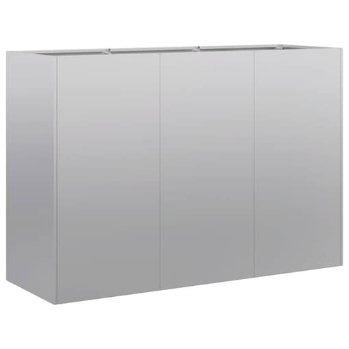 vidaXL Doniczka 120x40x80 cm Stal ocynkowana