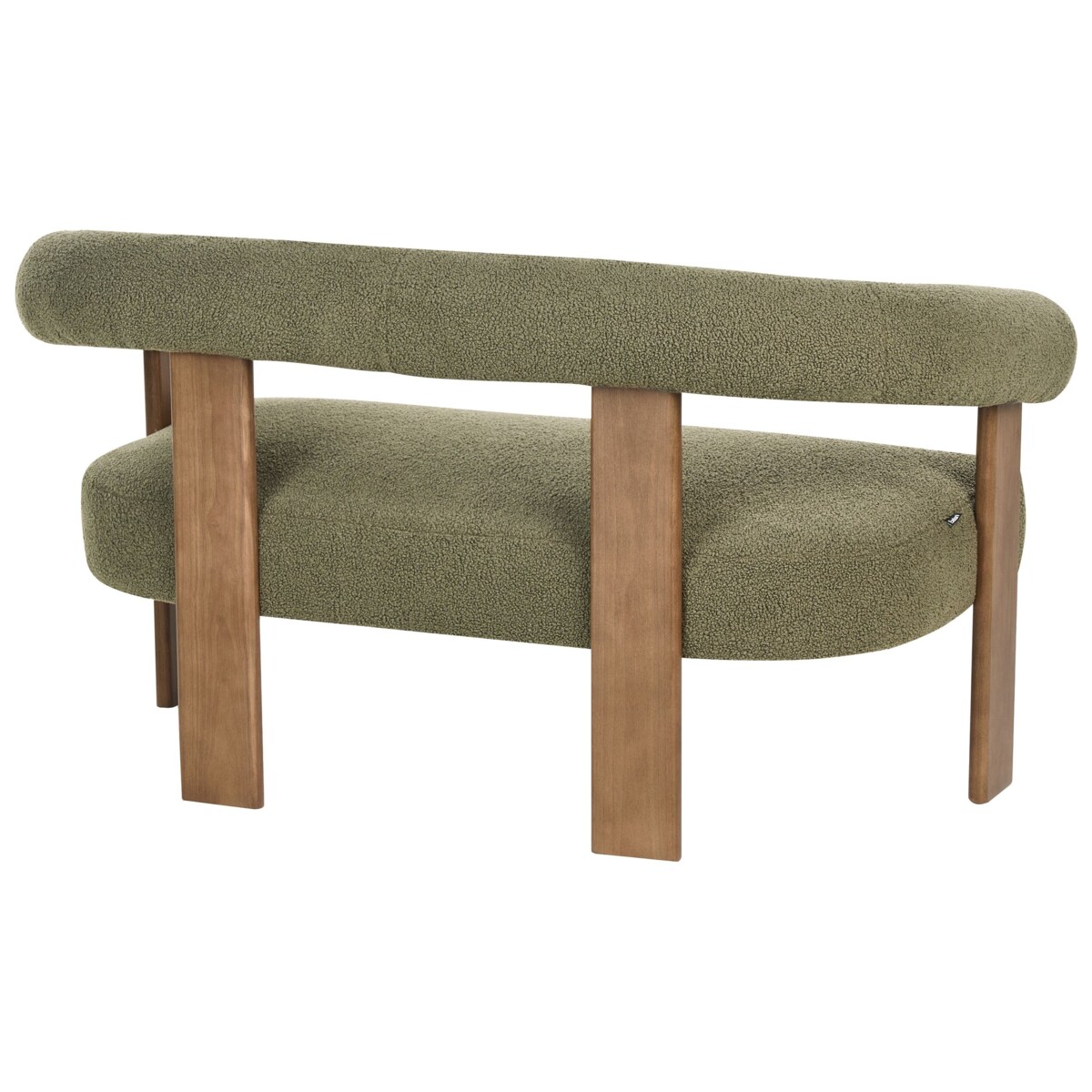Sofa ILBRO Boucle Zielony dla 2 osób