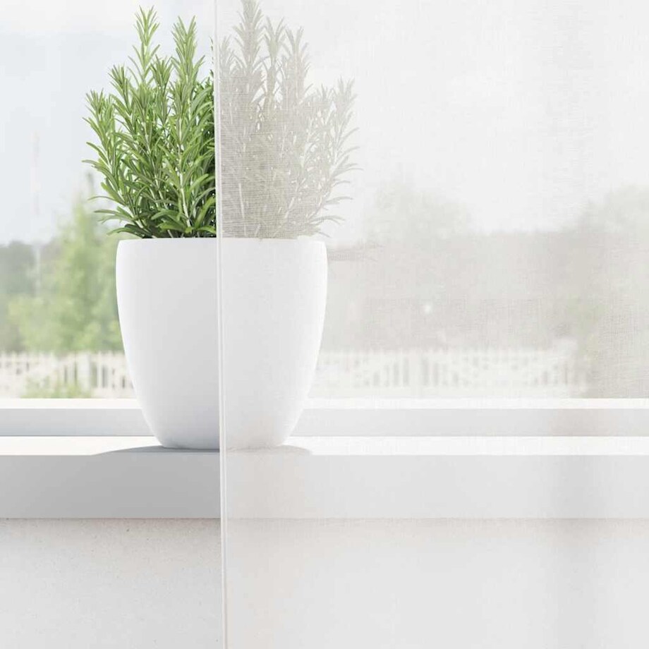 vidaXL Zasłony woalowe z pętelkami 2 szt. Białe 140x260 cm