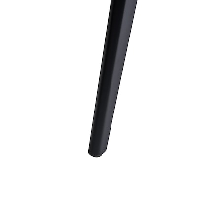 Stół ogrodowy RODALLO 160 cm 90 cm Kamień Czarny marmur