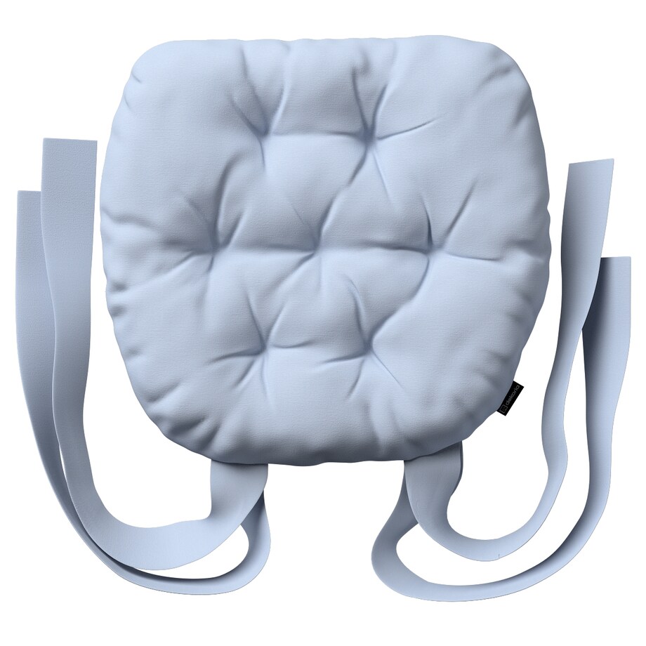 Poduszka na krzesło Marcin, pastelowy niebieski, 40 x 37 x 8 cm, Loneta