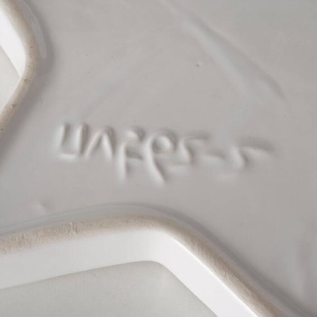 Ceramiczny półmisek w kształcie gwiazdy STYVEN, 17,5 x 17,5 cm