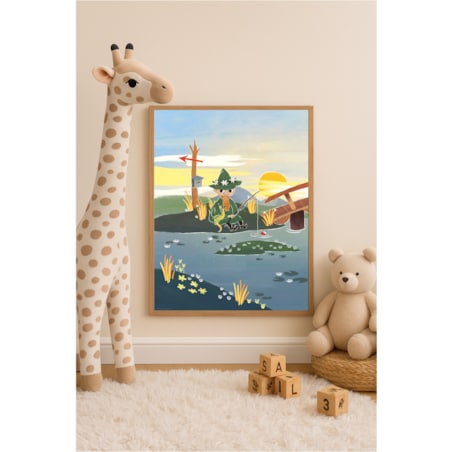 Poster Story, Plakat, Obraz - Muminki no7, wymiary 50 x 70 cm