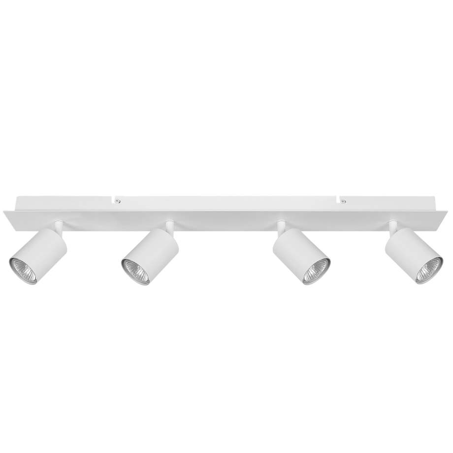 Lampa spot 4-punktowa TIGRIS Biały Metal Regulowana