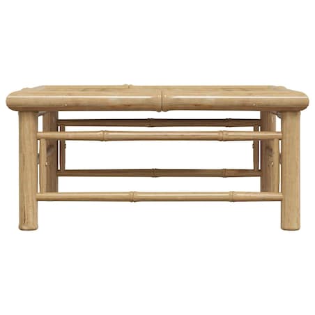 vidaXL Stolik ogrodowy, 65x65x30 cm, bambusowy