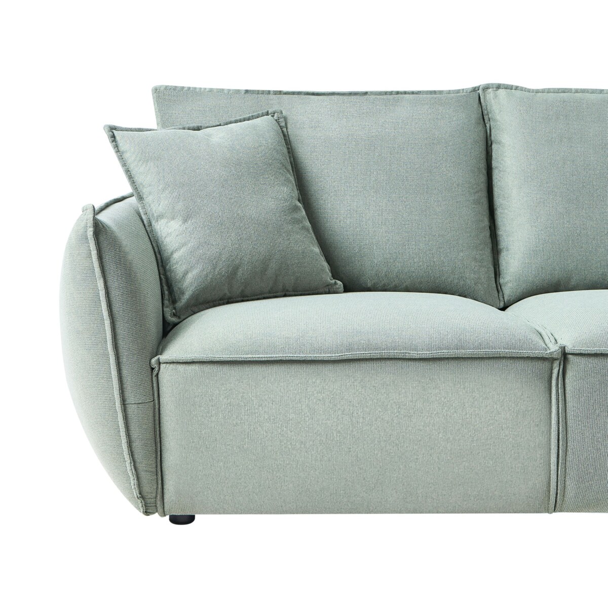 Sofa dla 3 osób KUNES Jasnozielony