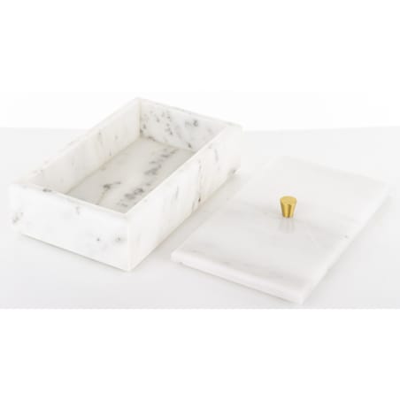 Szkatułka marmurowa 7,5x20x12 cm FERETRO