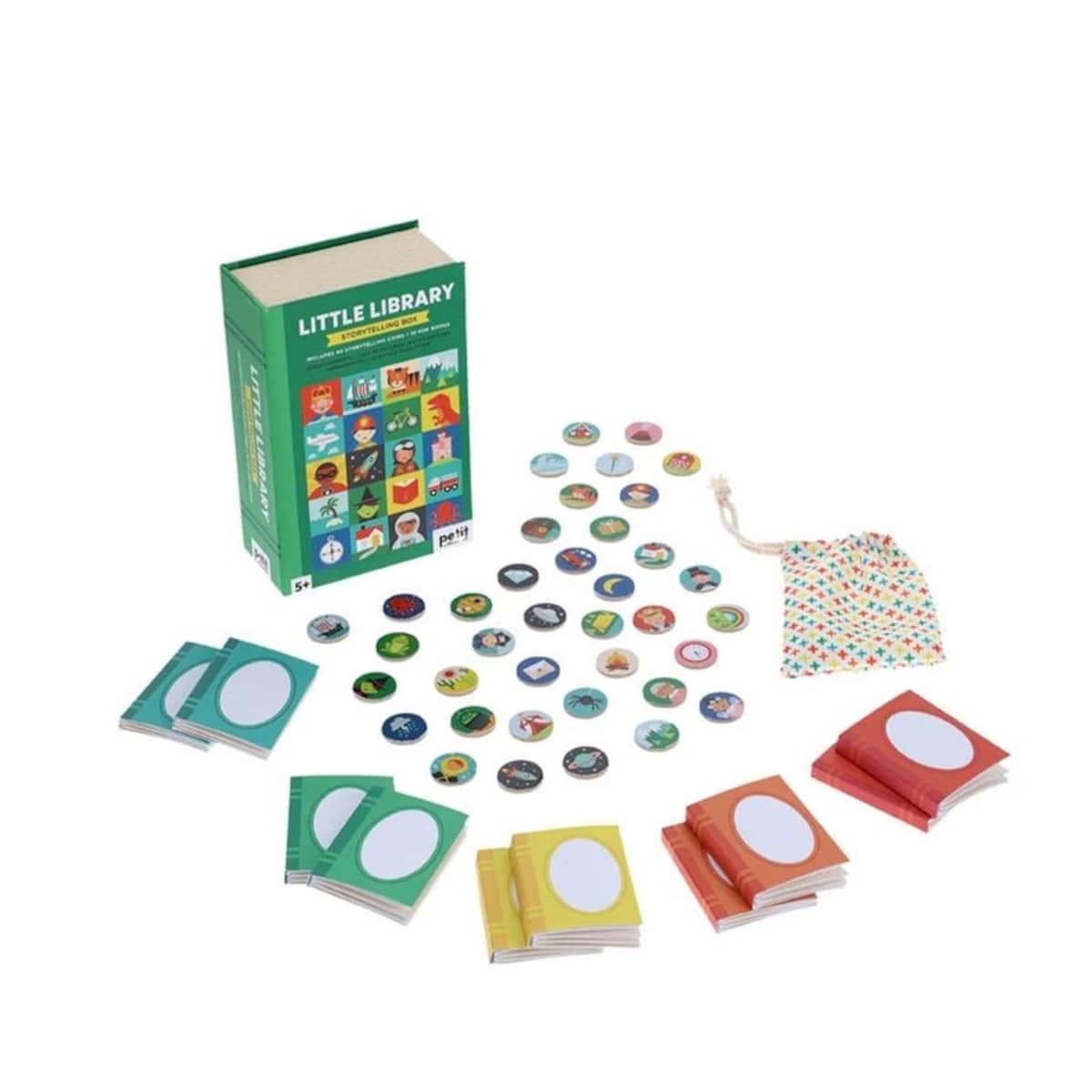 Petit Collage Gra Opowiadanie Historii Biblioteczka