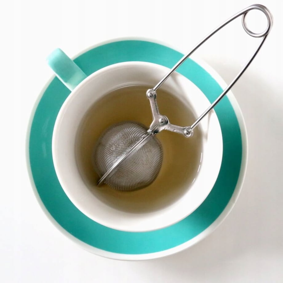 Zaparzacz ze stali nierdzewnej kulka do parzenia ziół herbaty naparu suszu