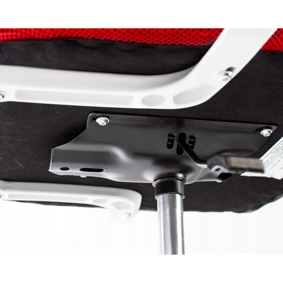 Krzesło biurowe profilowane SMART czerwone