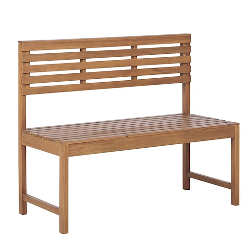 Ławka ogrodowa TREIA 110 cm Drewno akacjowe Brązowy