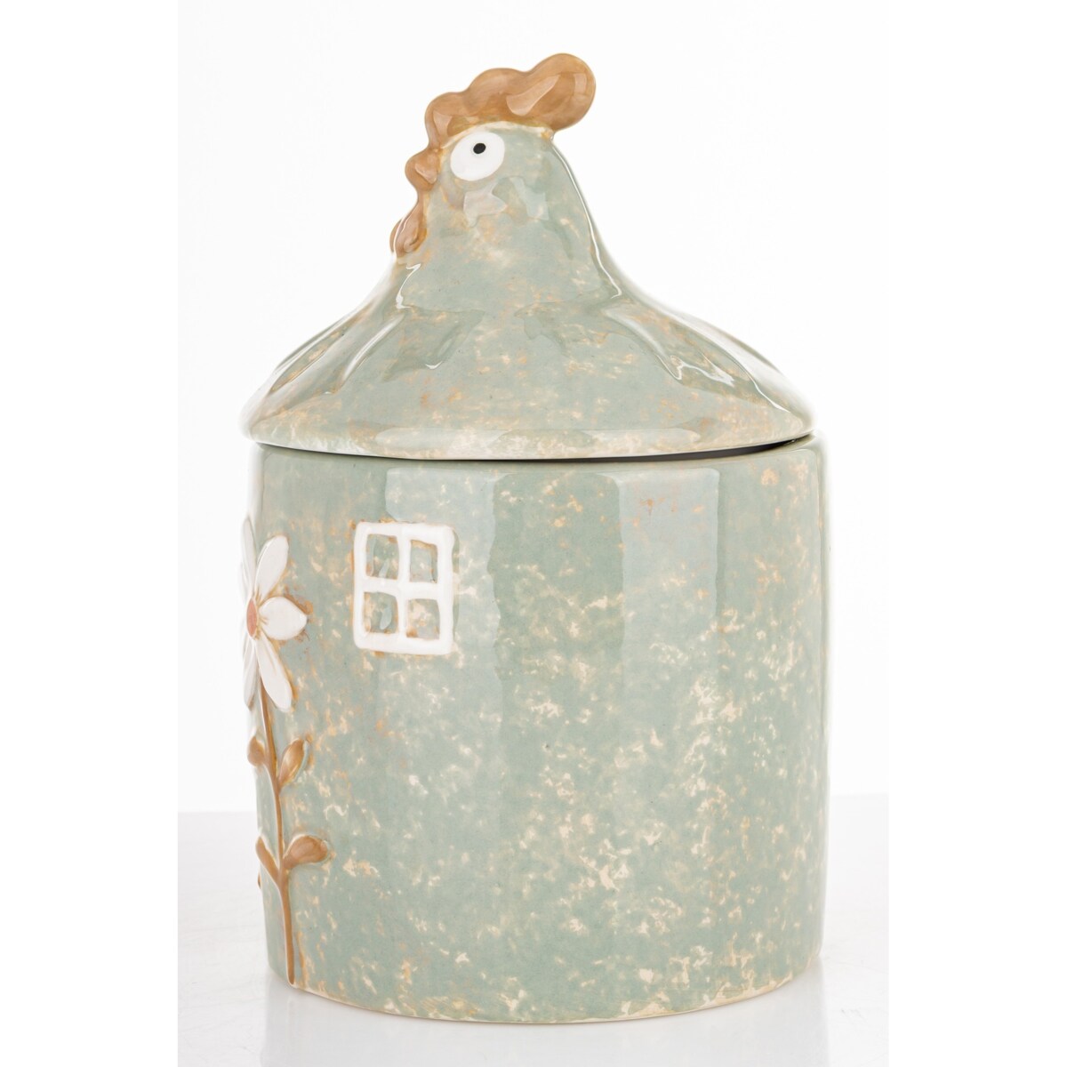 Pojemnik ceramiczny 21x12,5x12,5 cm KWOKA-3 domek