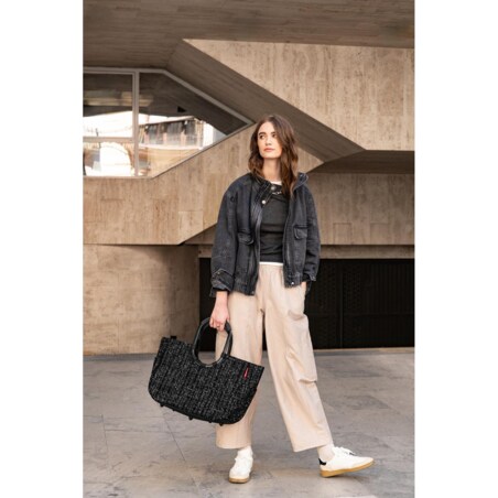 Torba LOOPSHOPPER L, bouclé black
