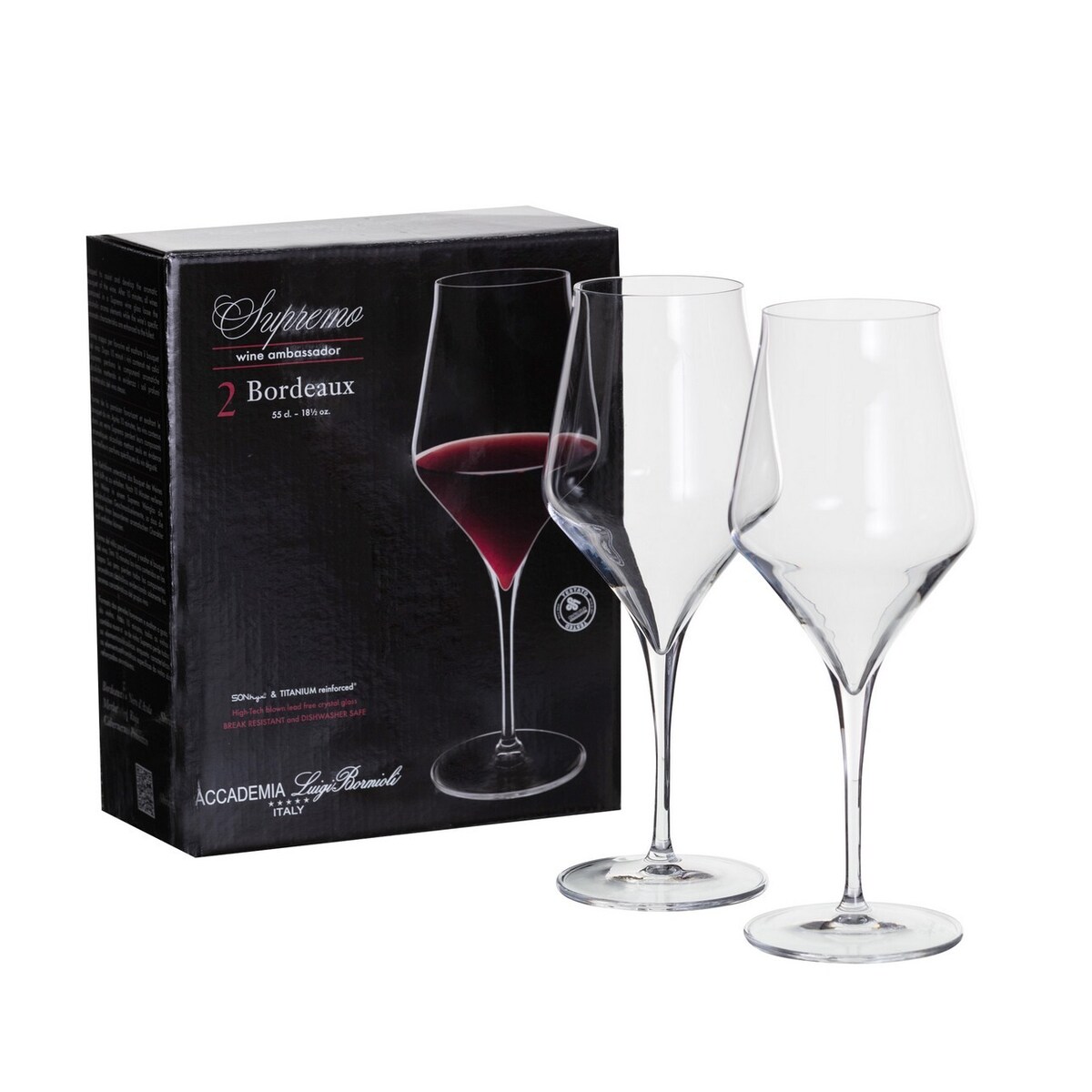 Kieliszki do wina Pieno 2szt. 550ml, 7 x 8,5 x 24,5 cm