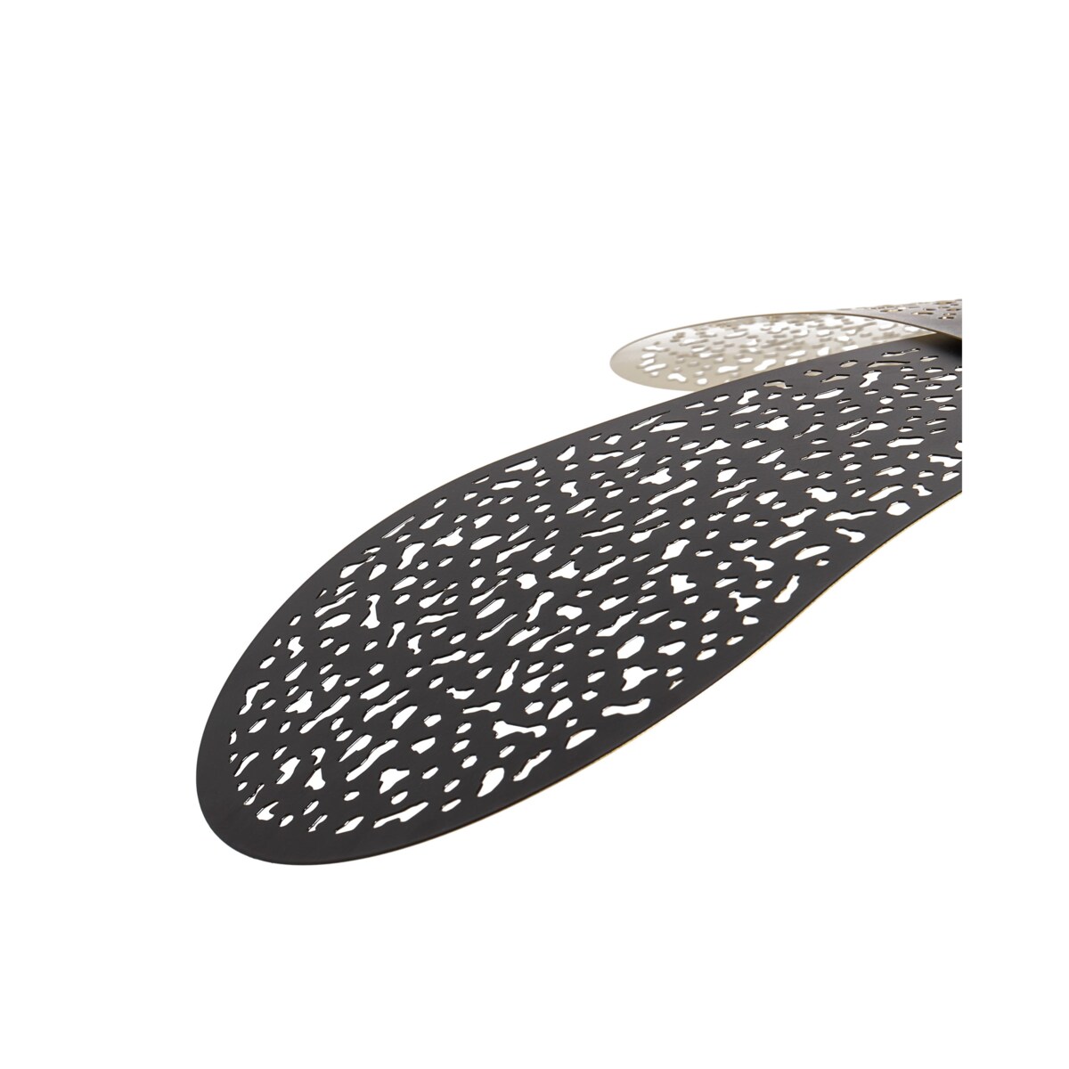 Lampa wisząca metalowa czarna KOSHI