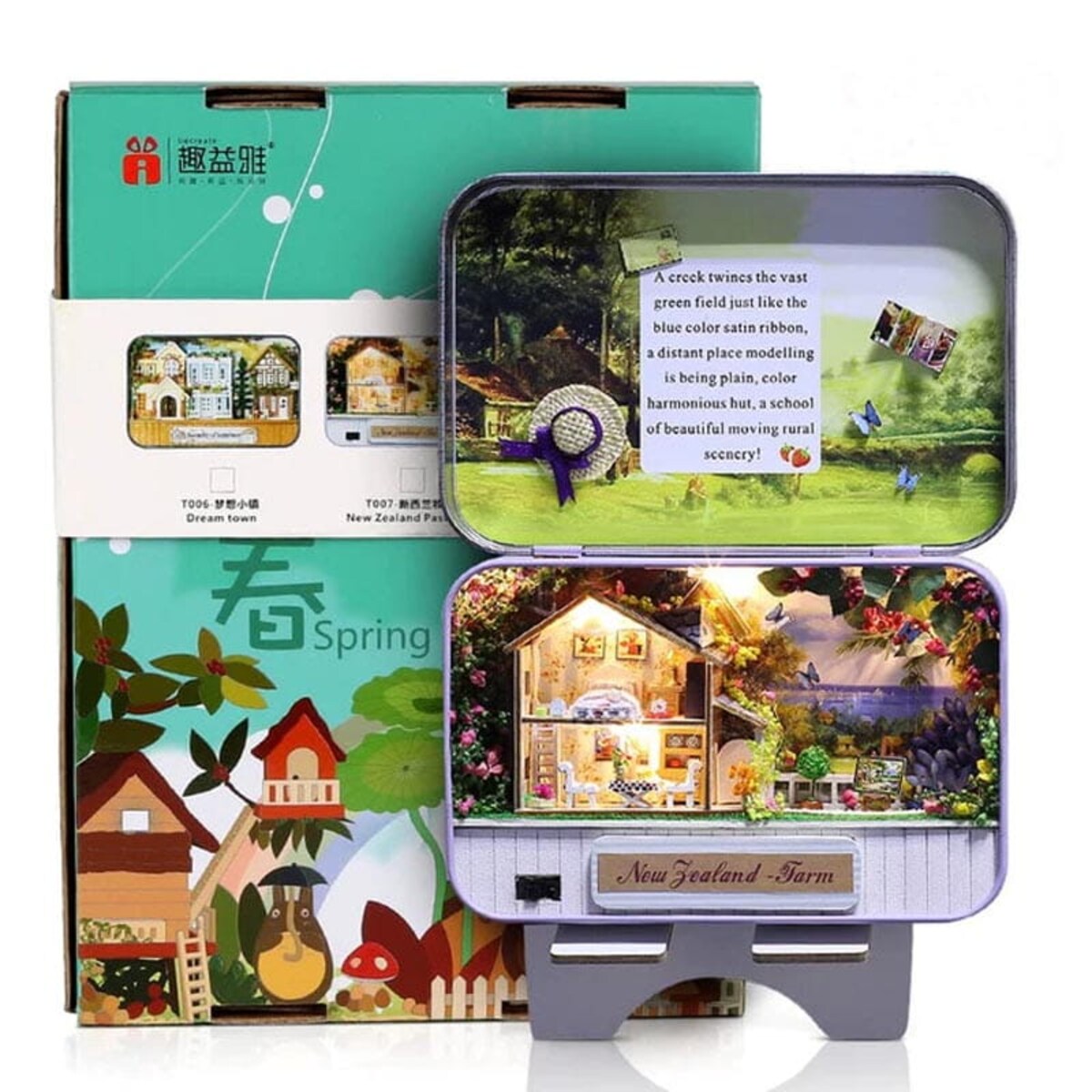 Miniaturowy domek - Farma w Nowej Zelandii