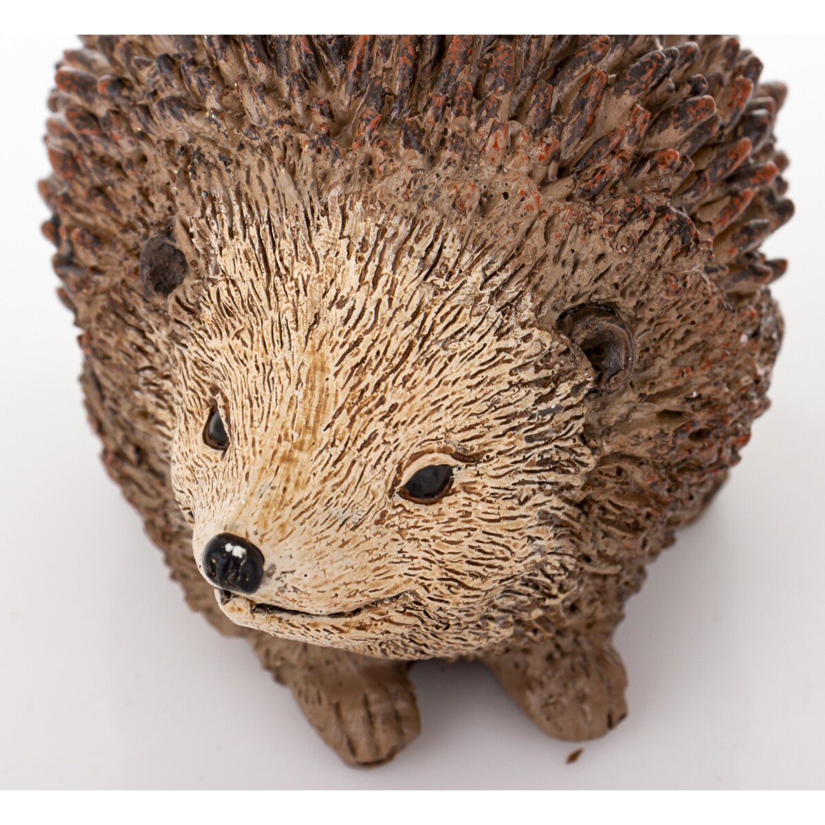 Dekoracja - figurka jeża 7,5x9,5x6,5 cm RICCIU
