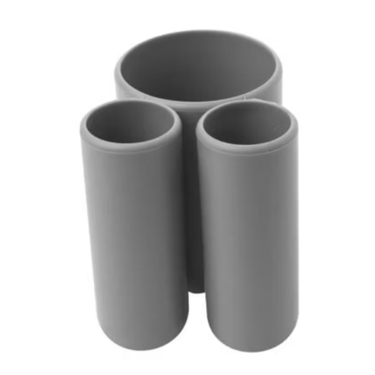 Pojemnik łazienkowy szary Touch, 10 x 8 x 10 cm, Umbra