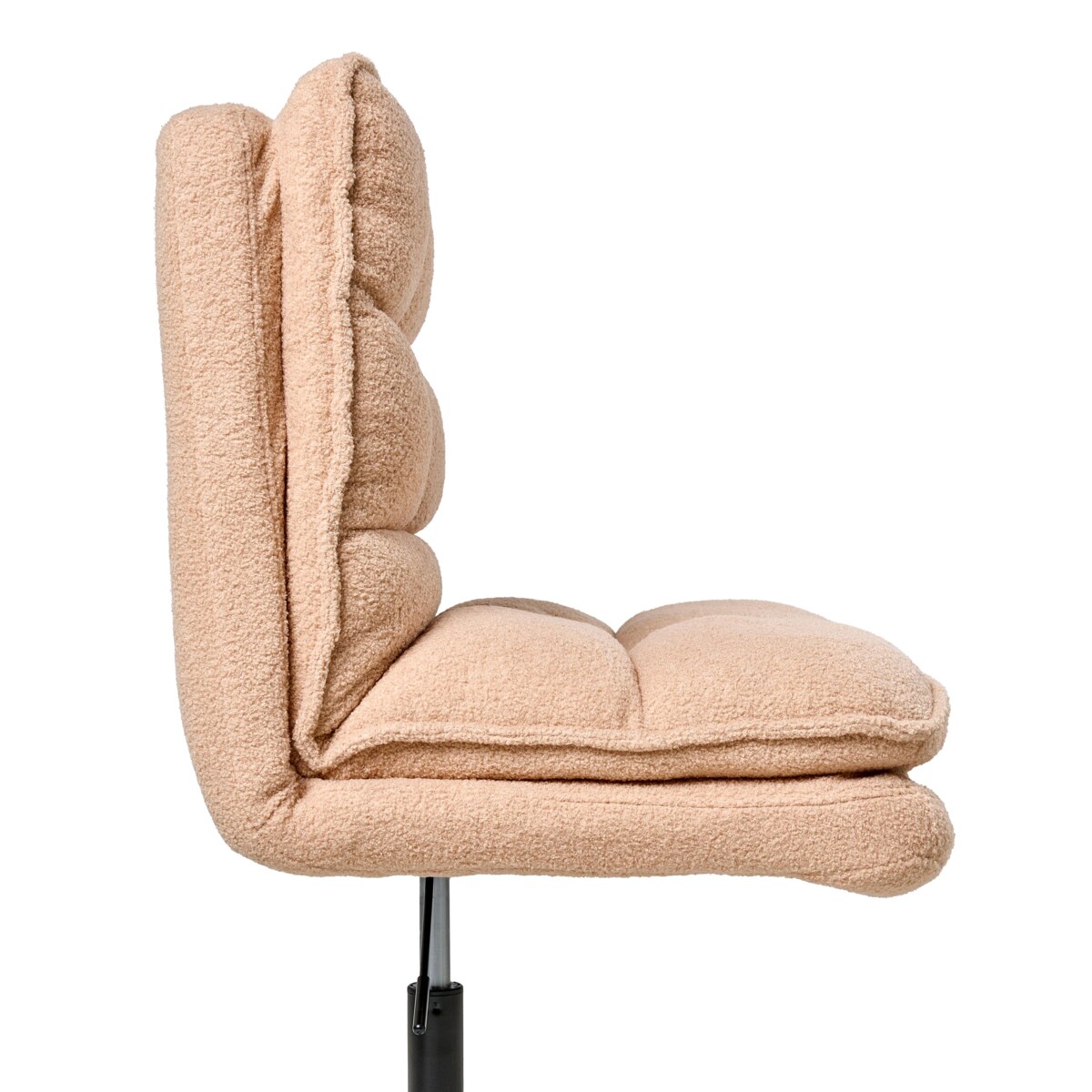 Krzesło biurowe ADDISON Boucle Brzoskwiniowy