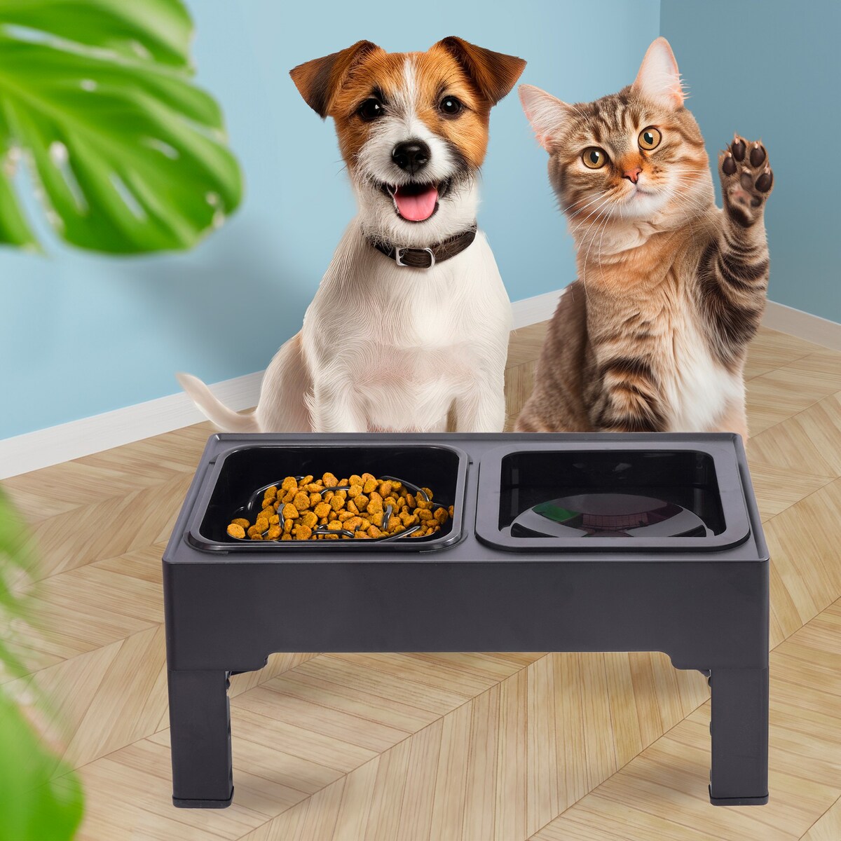 Zestaw Misek Dla Pupila Z Regulacją Wysokości Spowalniające Nierozlewające