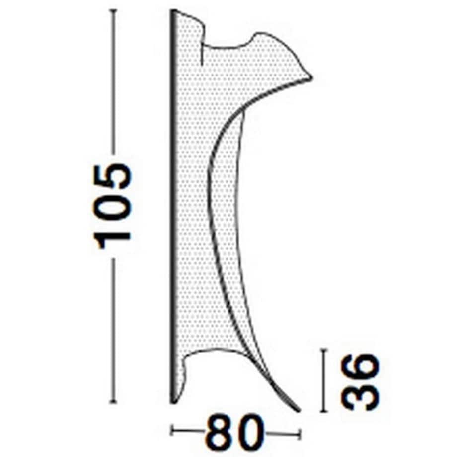 Podłogowa LAMPA stojąca CALI LE41370 LED 31W Luces Exclusivas modernistyczna OPRAWA metalowa z efektem falującego materiau złota