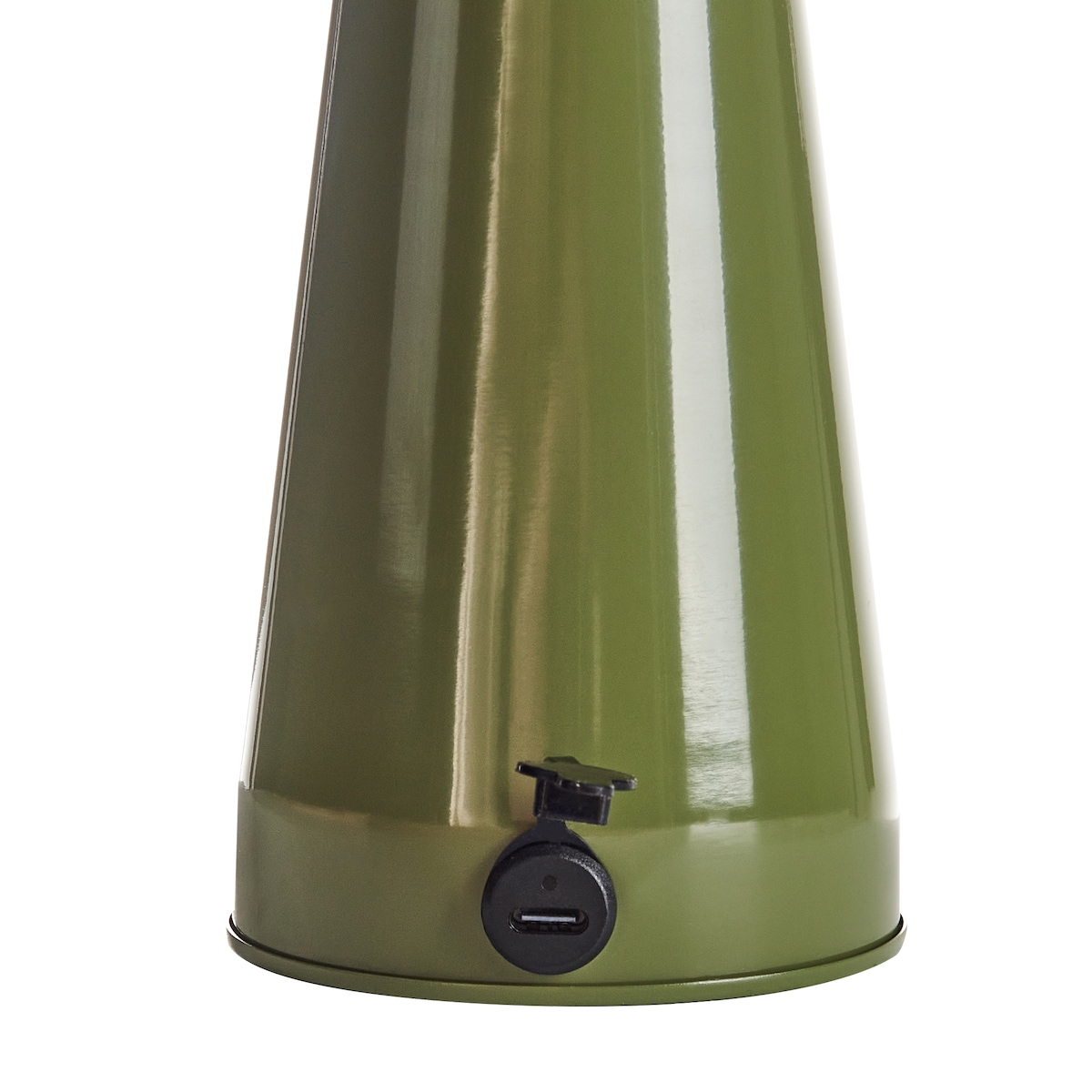 Bezprzewodowa lampa stołowa LED BOCONO Ze ściemniaczem Metal Zielony