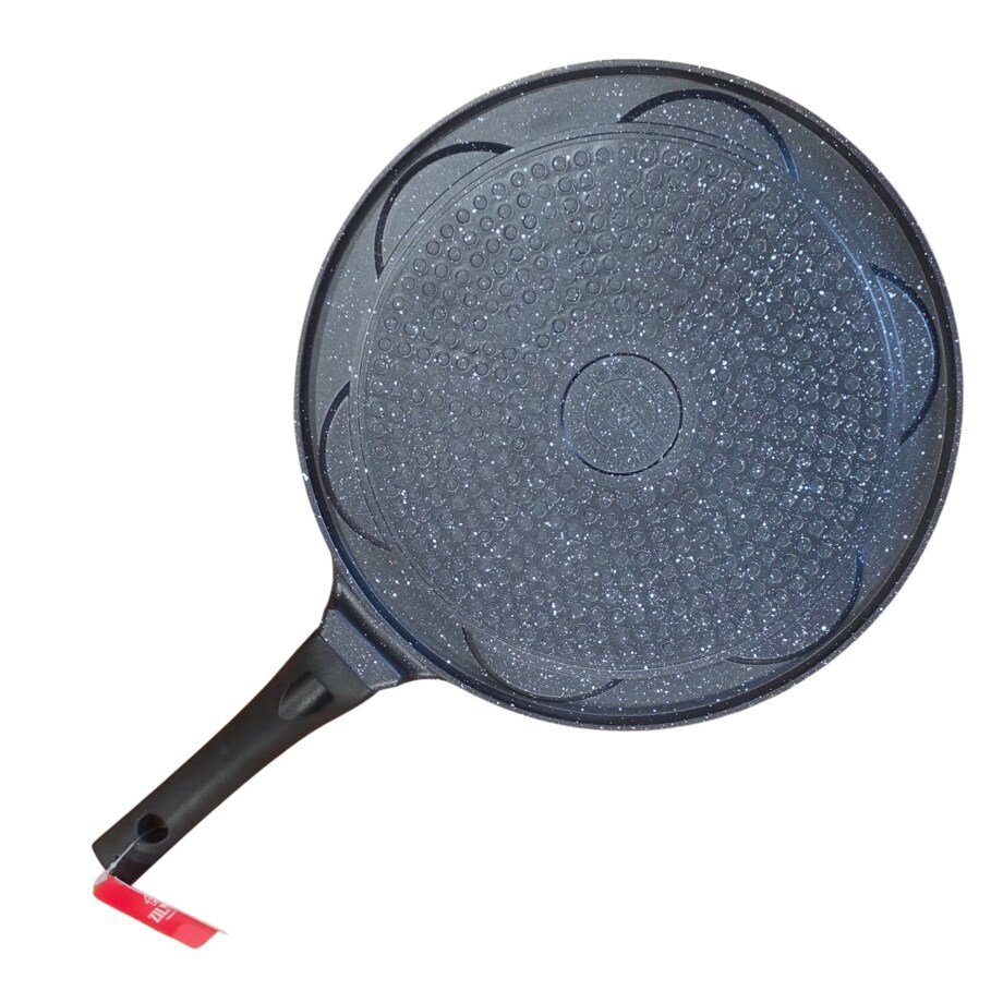 Patelnia do smażenia jajek pancake placuszków placków nieprzywierająca 26 cm 7 otworów ZILNER ZL-2415