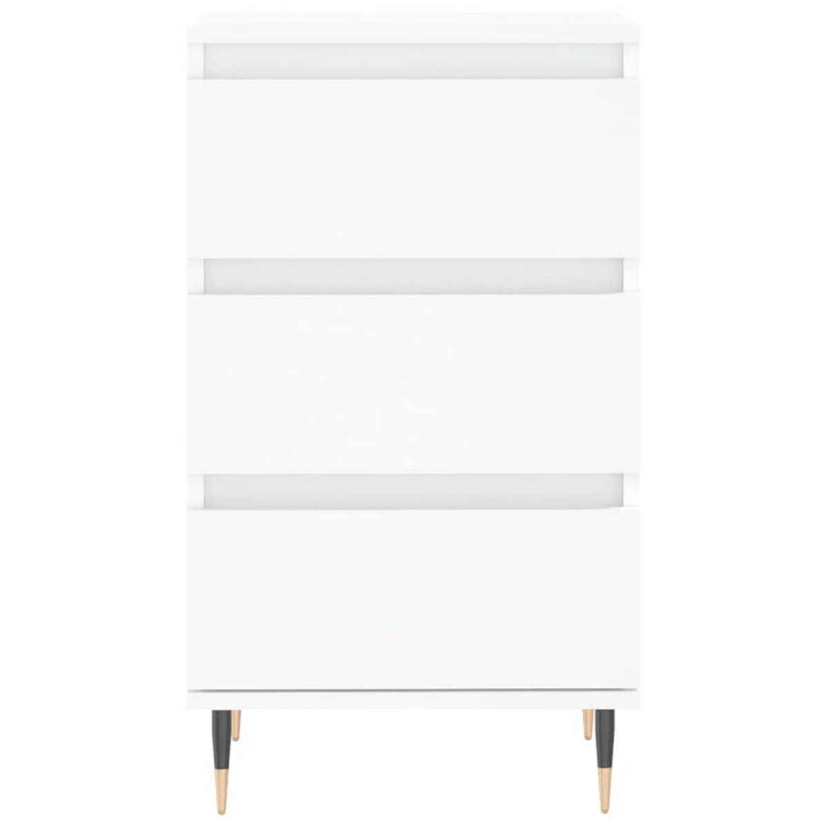 vidaXL Komoda, biała, 40x35x70 cm, materiał drewnopochodny