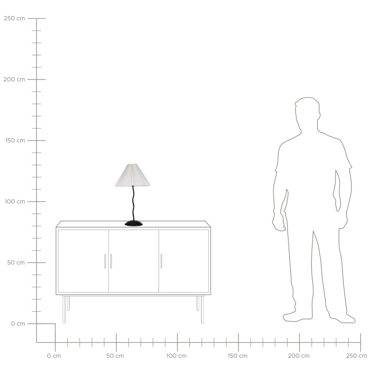Lampa stołowa JIKAWO Metal Czarny