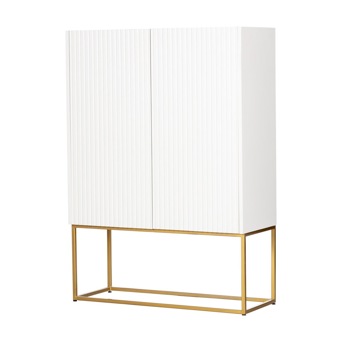 Szafa Wavy white, 100 x 40 x 140,5 cm