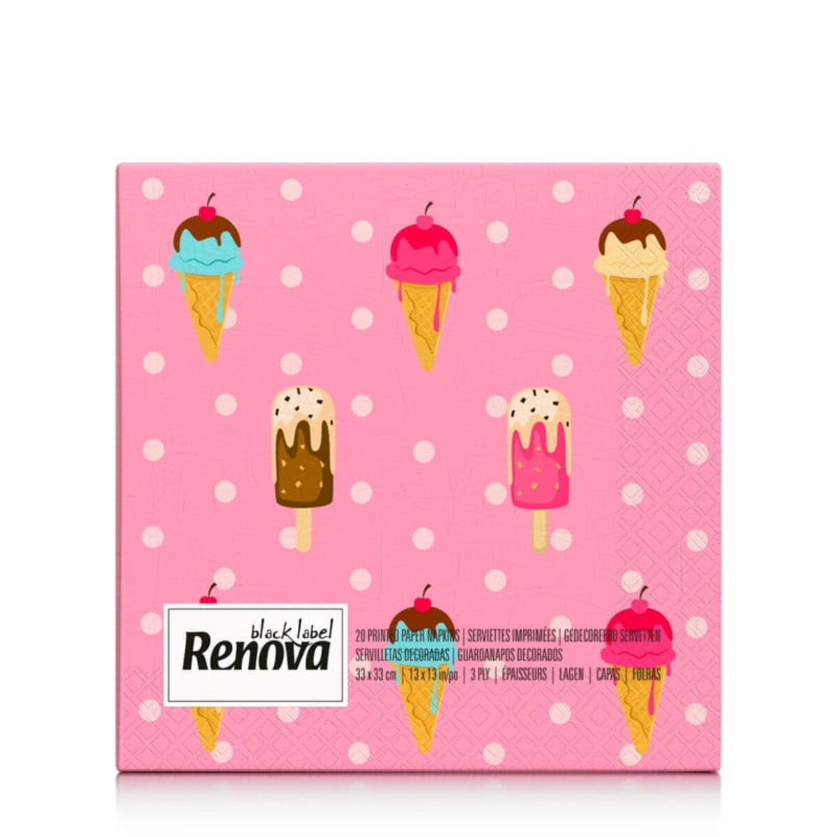 Serwetki stołowe Renova Gelato 20 szt