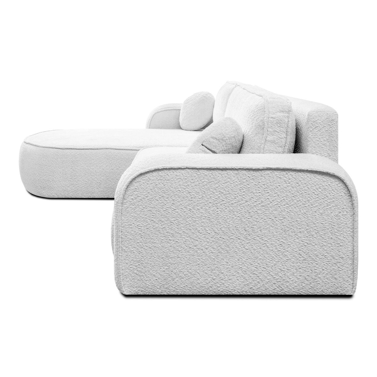 Rozkładany narożnik VENUS II z pojemnikiem na pościel, Coral 70