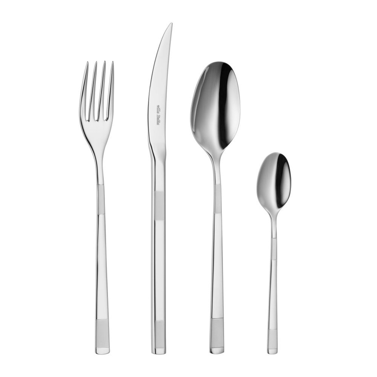 VILLA ITALIA Zestaw sztućców na 6 osób 24 elementy NOMEX mate