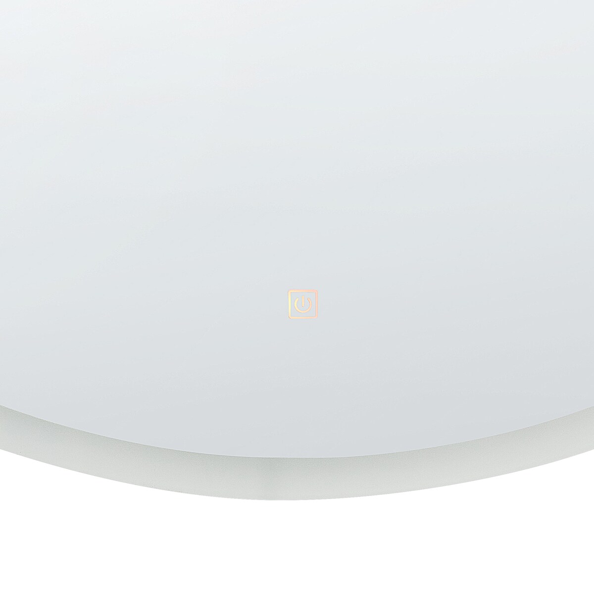 Lustro łazienkowe LED BEZIERS 60 cm 78 cm Srebrny