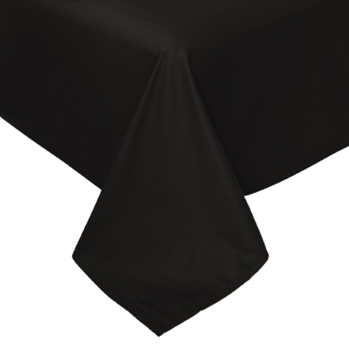 Prześcieradło Bawełniane Bez Gumki 140X250 Czarne