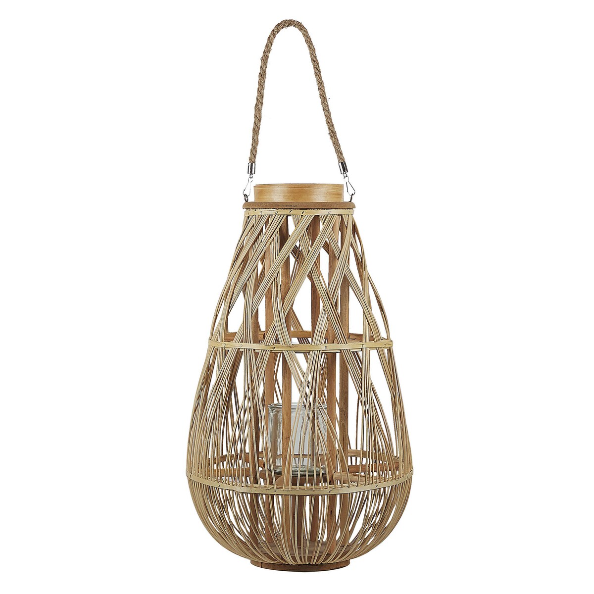 Lampion TONGA Bambus 56 cm Naturalny