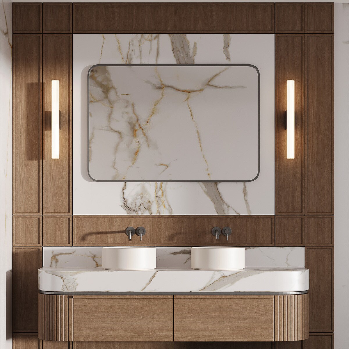 Kinkiet Light Prestige Linea transparentny LED CCT 3000K/4000K/6000K (regulowana) 1 szt.