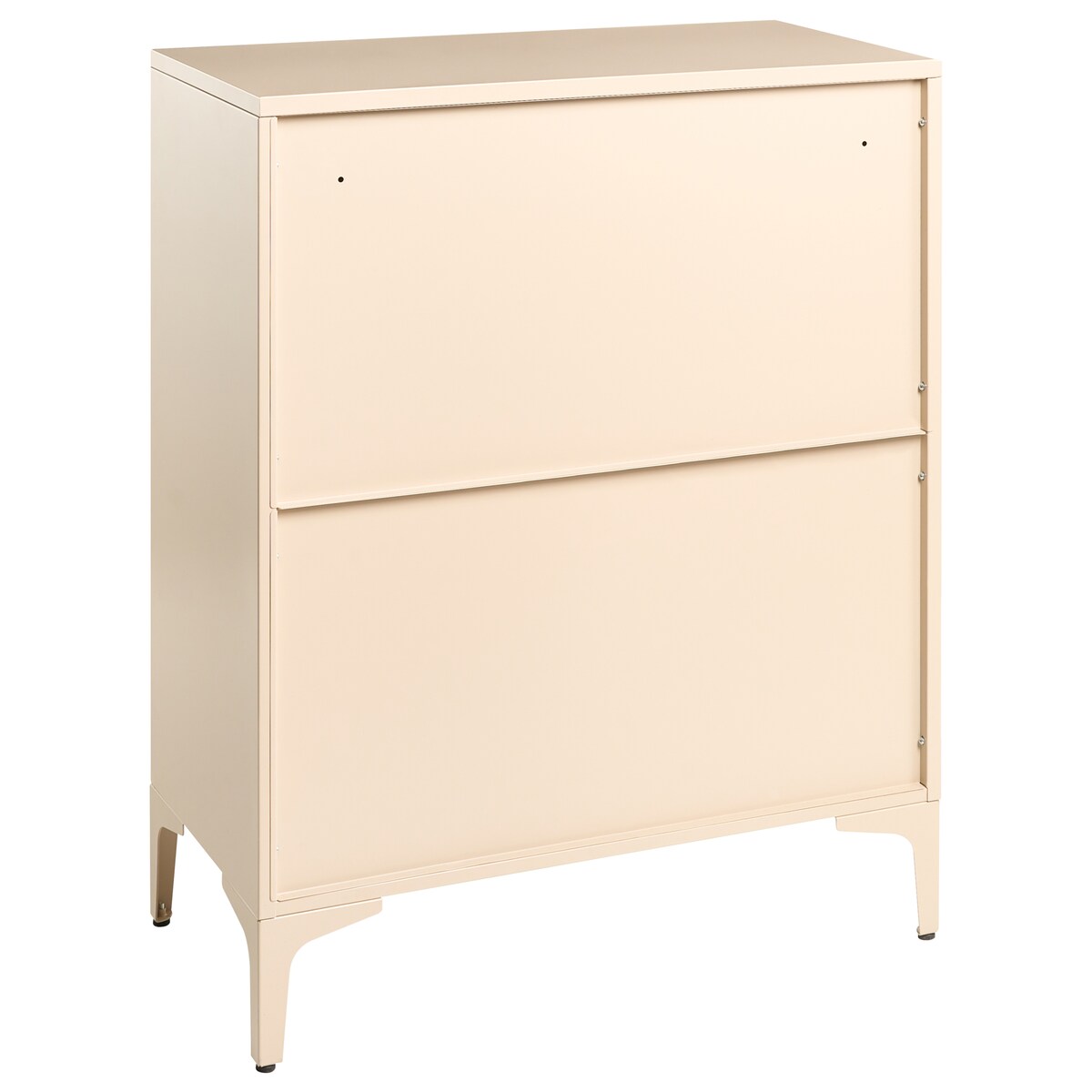 Komoda 4 szuflady ARDURA Metal Beżowy