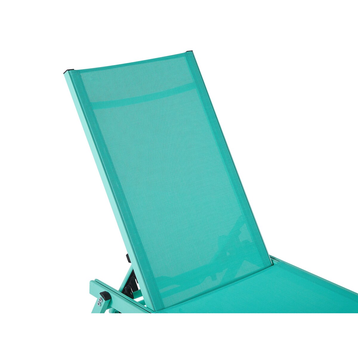 Leżak ogrodowy turkusowy PORTOFINO