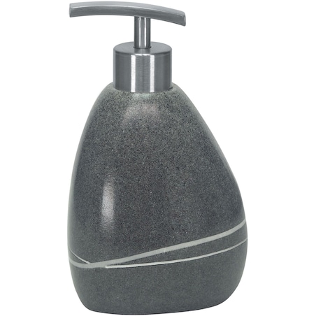 Kleine Wolke Stones Dozownik do mydła ciemny szary