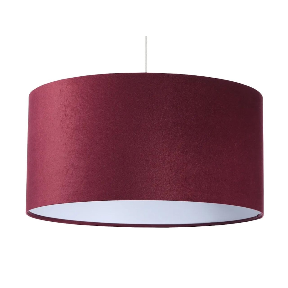 Lampa wisząca HOME 40 bordowa/biała