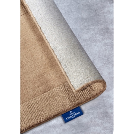 Chodnik wełniany do korytarza 80x250cm, beżowy nowoczesny wzór 3D