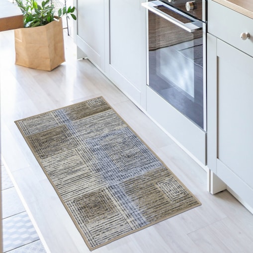 Chodnik Antypoślizgowy Vita 60x100 cm Przecierka Beżowy