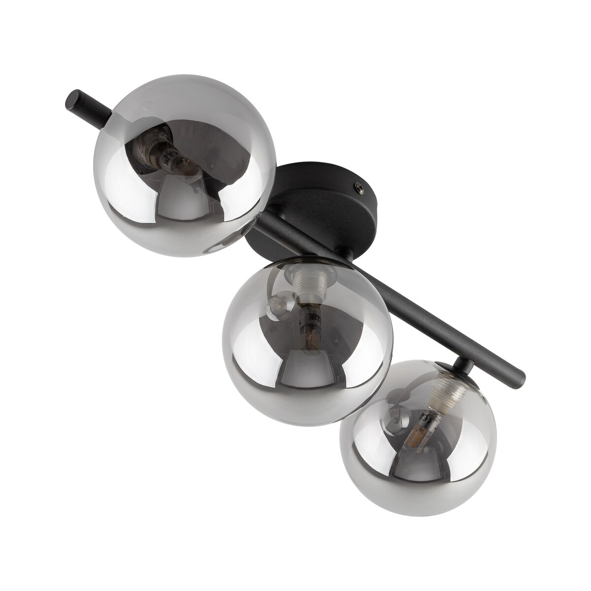 Lampa sufitowa ESTERA BLACK 6855 TK Lighting czarna 3xG9 nowoczesna do salonu sypialni biura