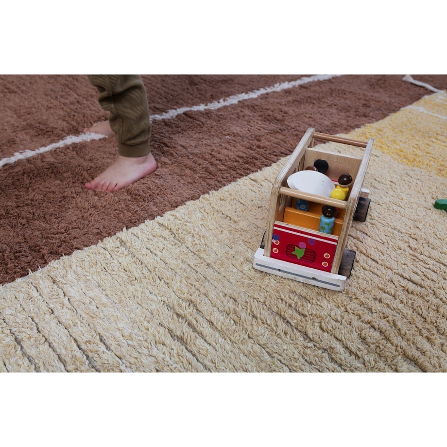 Dywan Bawełniany Duetto Toffee 80x230 cm Lorena Canals