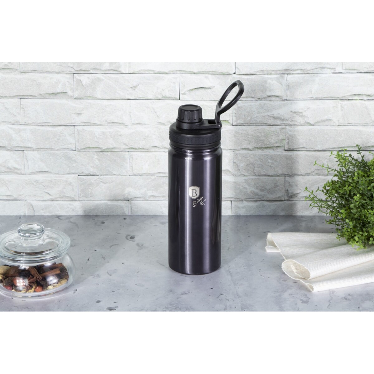 Sportowa butelka termiczna 540ml BERLINGER HAUS Carbon Pro