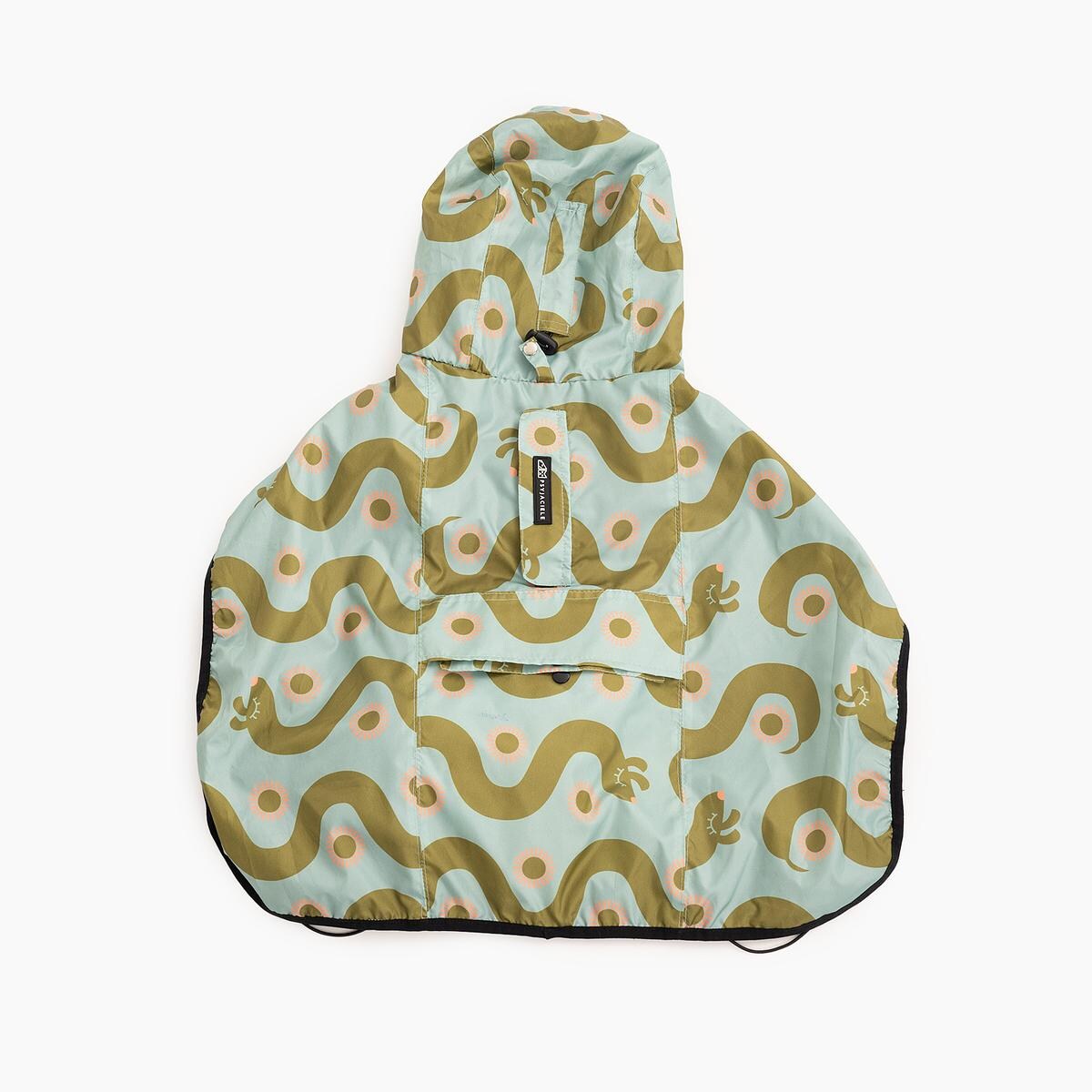 Płaszcz przeciwdeszczowy dla psa Piesss - Rozmiar: S