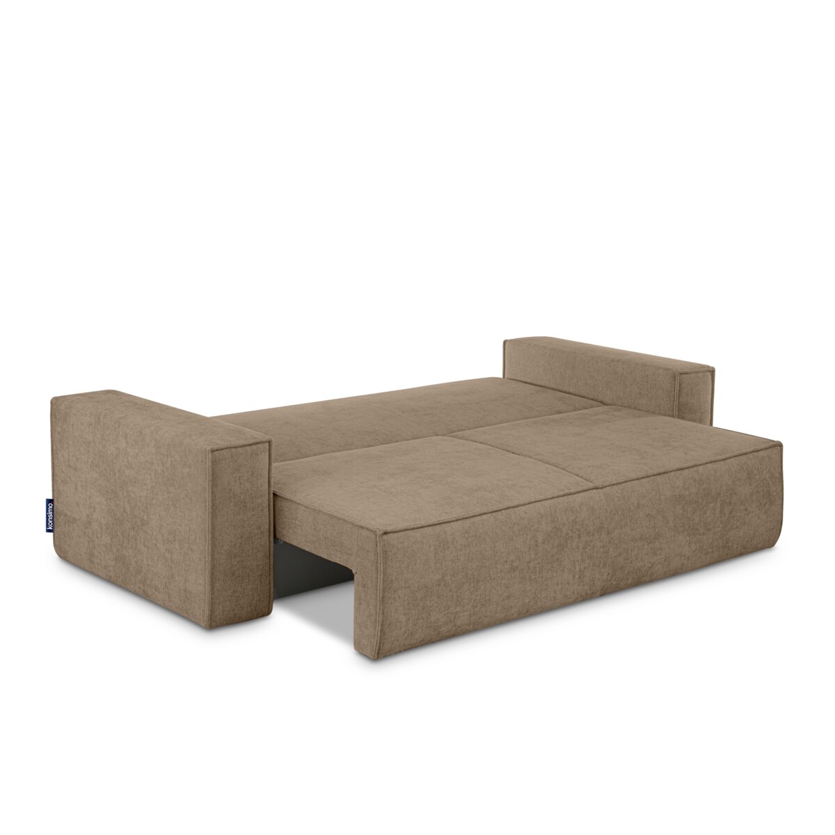 KONSIMO NAPI II Sofa 3-osobowa, kolor brązowy