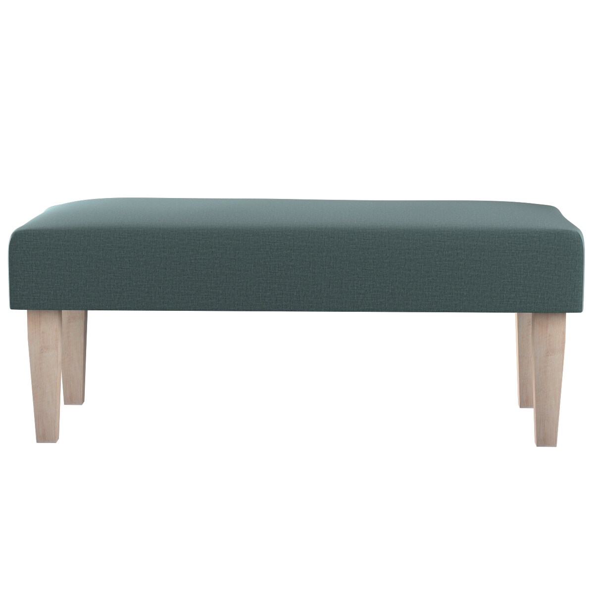 Ławka, zgaszony szmaragd - welwet, 100 x 40 x 40 cm, Ingrid